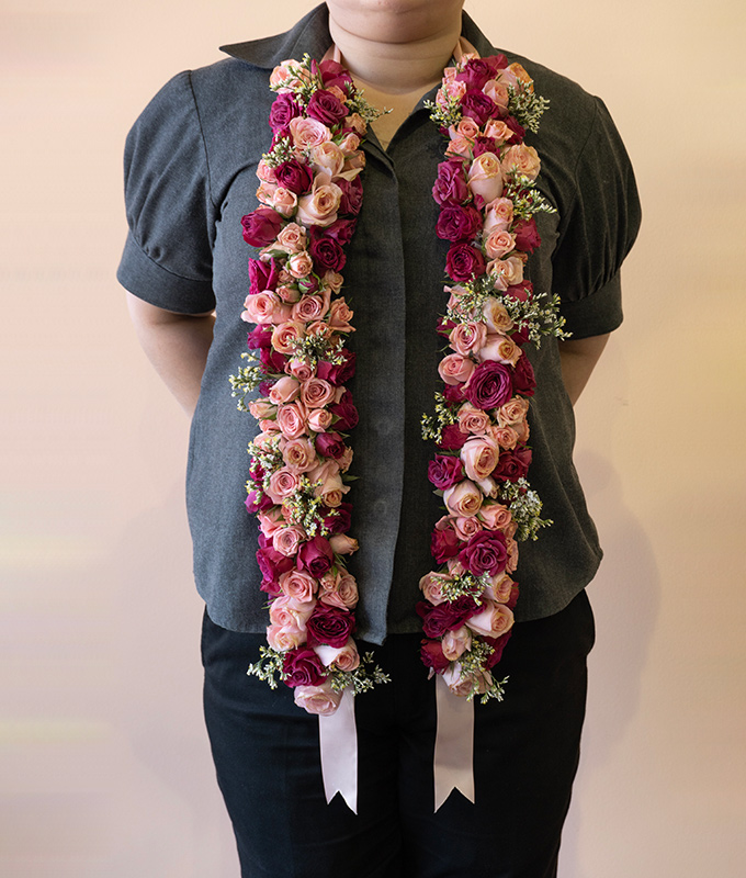 Pink Graduation Garland